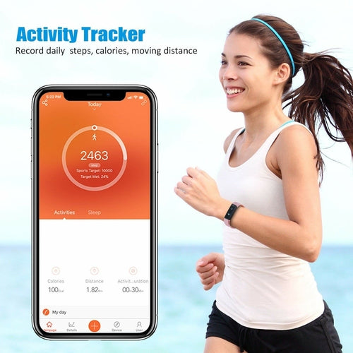 NEXTRACKFIT Slim Activity Tracker And Monitor Smart Watch With FREE Extra